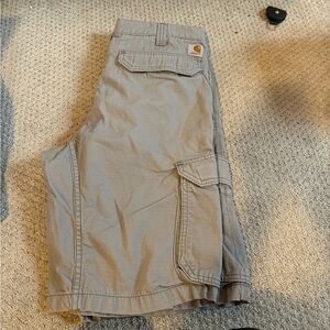 Carhartt Gray Relaxed Fit Shorts